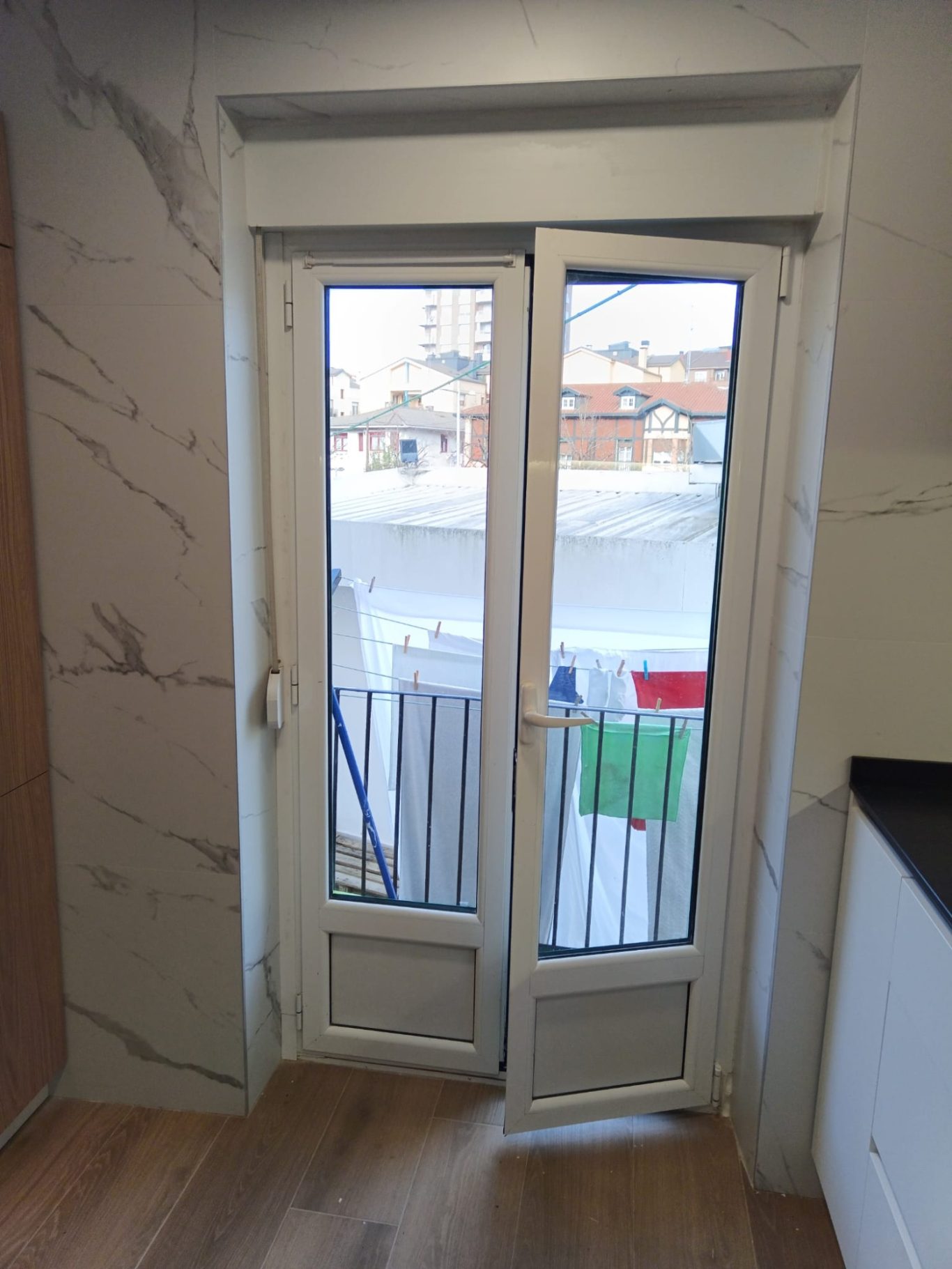 revestimiento de cerámica marmolada